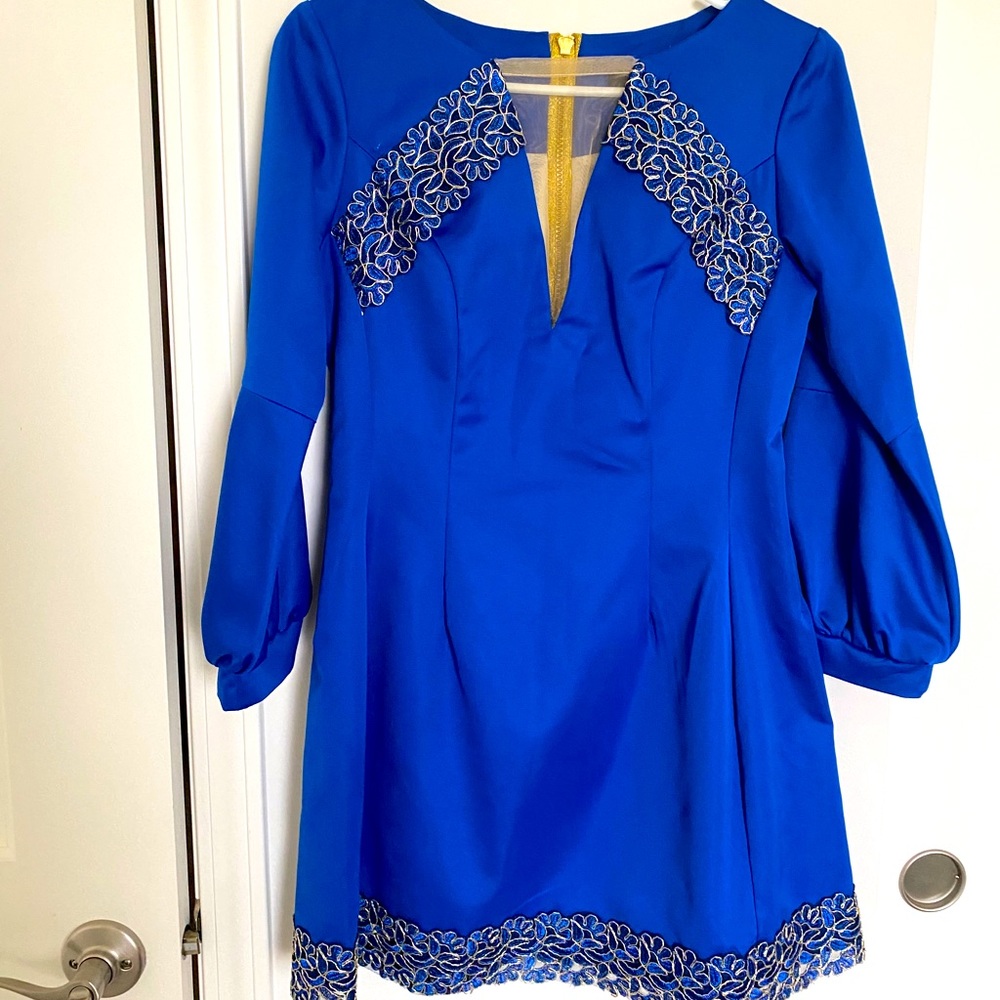 Blue Cocktail Dress